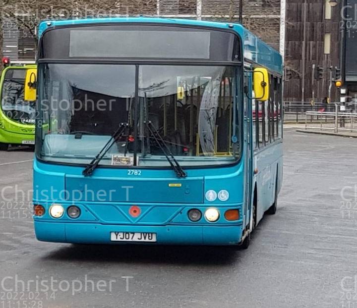 Image of Arriva Beds and Bucks vehicle 2782. Taken by Christopher T at 11.15.28 on 2022.02.14